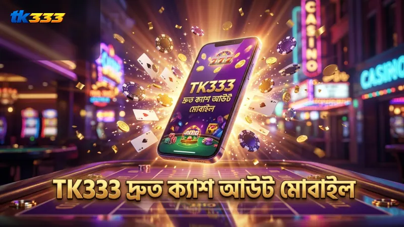মোবাইলে TK333 ক্যাশ আউট দ্রুত ও নিরাপদ প্রক্রিয়া