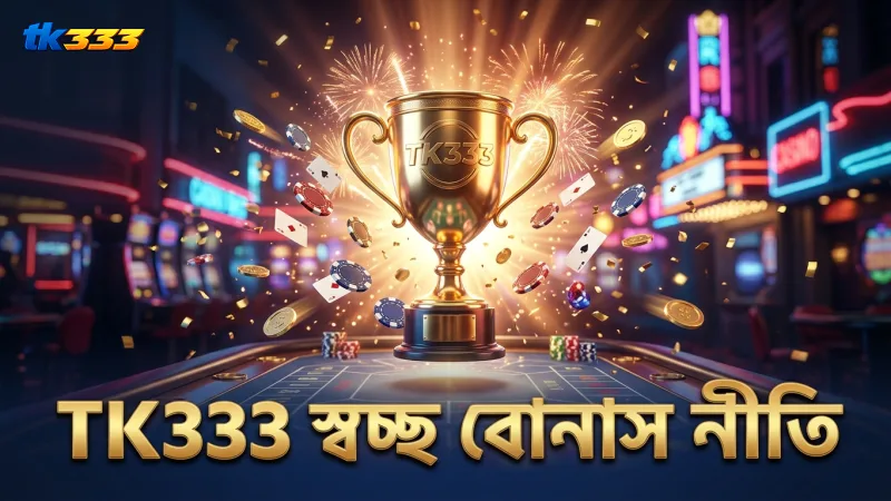 TK333-র স্বচ্ছ নীতিতে বোনাস গ্রহণ নিরাপদ ও নির্ভরযোগ্য