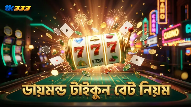 ডায়মন্ড টাইকুন গেমপ্লের সহজ নিয়ম ও বেটিং পদ্ধতি।