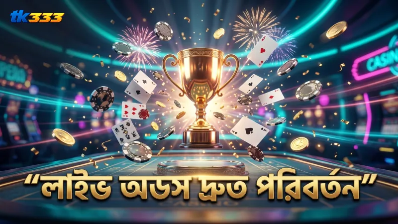 লাইভ অডস দ্রুত পরিবর্তনের ফলে সঠিক বিশ্লেষণ প্রয়োজন।
