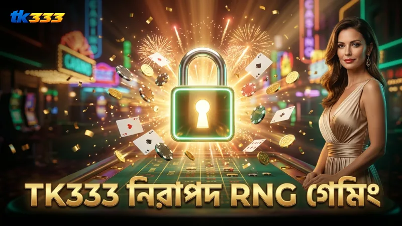 নিরাপদ গেমিং নিশ্চিত করতে TK333 দ্বারা যাচাইপ্রাপ্ত RNG সিস্টেম।