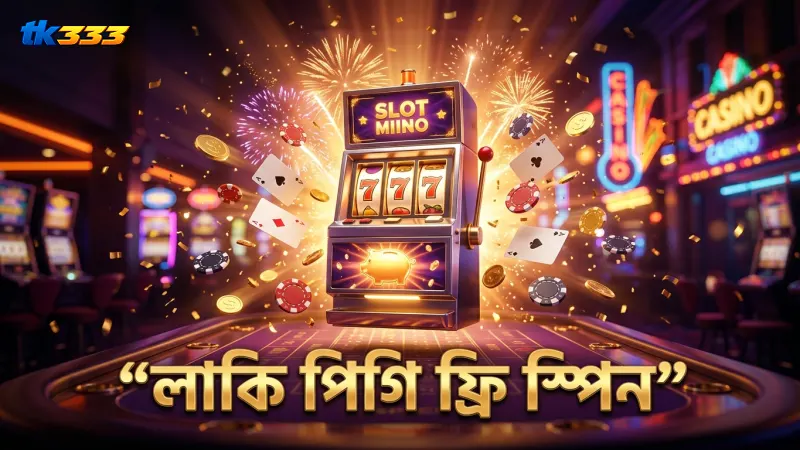 লাকি পিগির ফ্রি স্পিন রাউন্ড গেমপ্লে বাড়ায়।