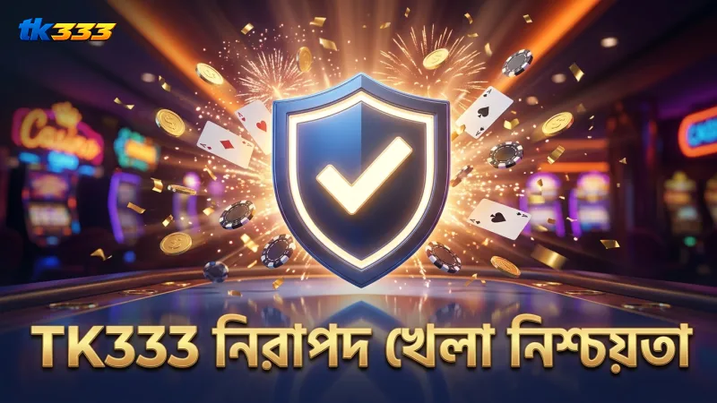 নিরাপদ ও ফেয়ার প্লের জন্য TK333 লাইসেন্স নিশ্চিত।