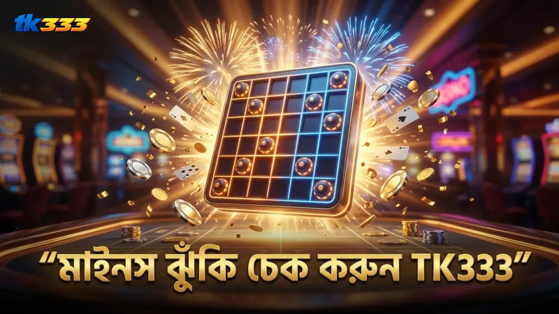 মাইনস গ্রিড ও মাইন সংখ্যা খেলার ঝুঁকি নির্ধারণে সাহায্য করে