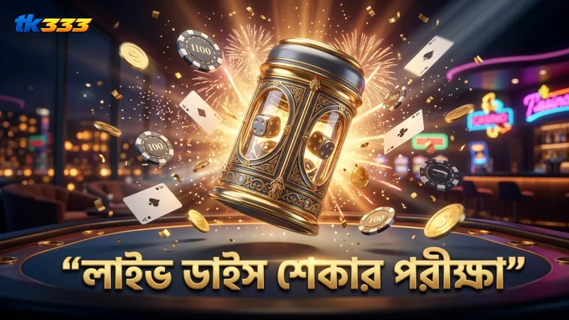 লাইভ ডাইস শেকারের স্বচ্ছতা ও আরএনজি পরীক্ষা করে দেখুন।