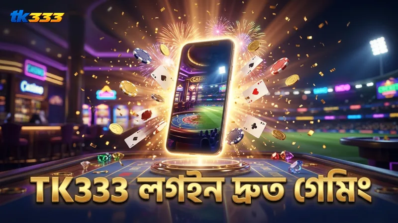 TK333 লগইন দ্রুত গেমিং শুরু করতে সহায়ক।