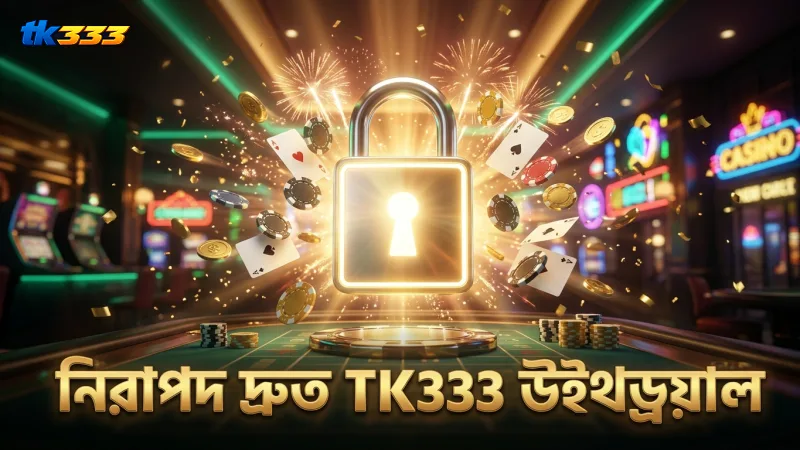TK333-এ নিরাপদ এবং দ্রুত উইথড্রয়াল প্রক্রিয়া।